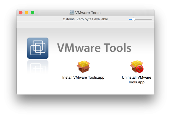 esxi mac os vmware tools